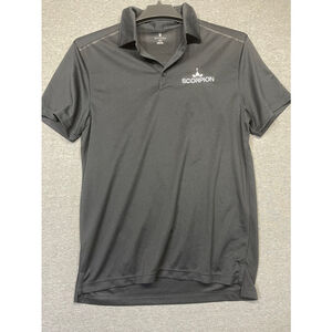 Men's Spyder Scorpion Polo Shirt Black Size M